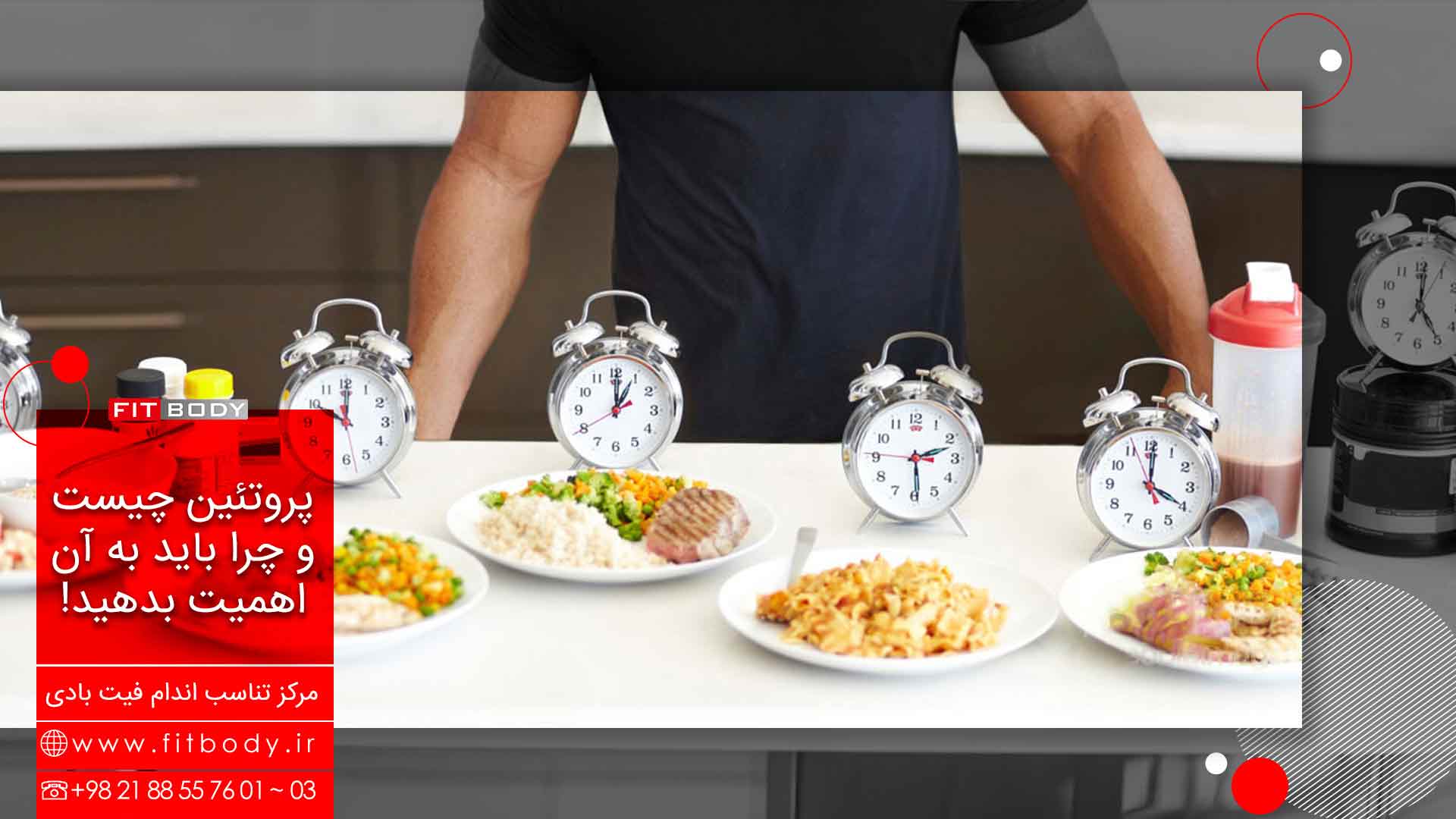 پروتئین مورد نیاز بدن