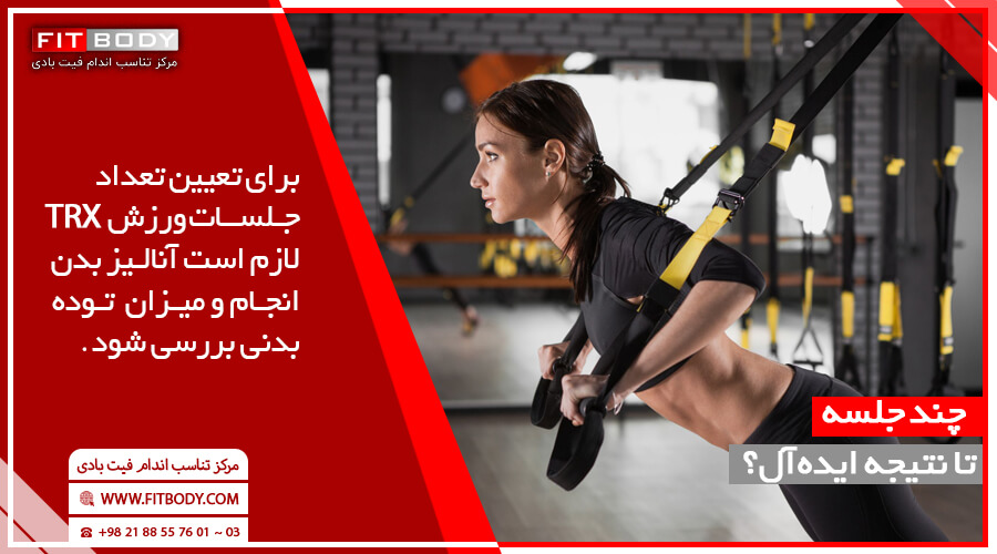 تعداد جلسات لازم برای ورزش TRX